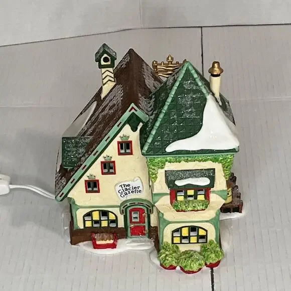 Dept. 56 North Pole Series "Glacier Gazette" Heritage Village - Picture 4 of 11
